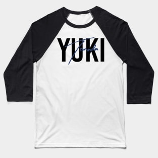 Yuki Tsunoda Design Baseball T-Shirt